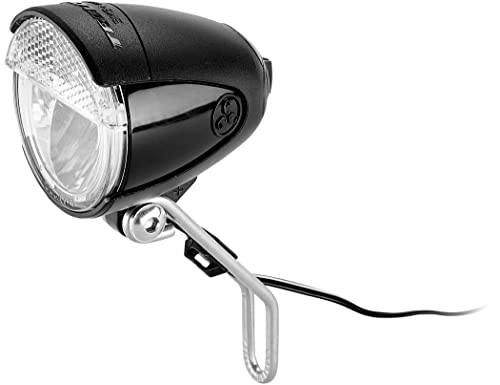Trelock Beleuchtung LS 583 Bike-i Retro FD S/SL/A Dynamofrontscheinwerfer, schwarz, 8 x 5 x 5 cm von Trelock