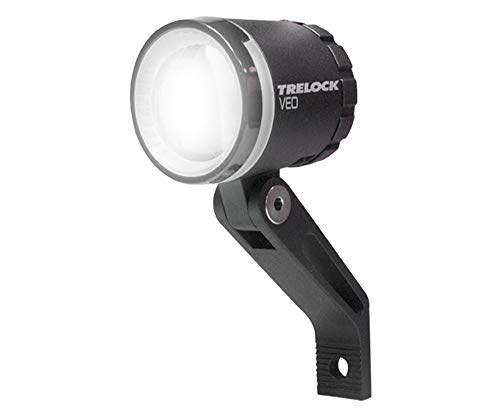 Trelock Unisex – Erwachsene LED-Scheinwerfer Bike-i Veo 50, Schwarz, Unisize von Trelock