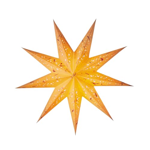 starlightz "spumante orange", Weihnachtsstern 60 cm, original Papierstern von earth friendly von TREND IMPORT