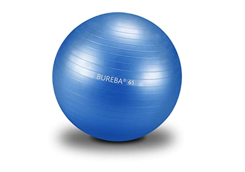 Bureba Trendy Professional Gymnastikball | Ø 65 cm | Blau | Pezziball von Bureba