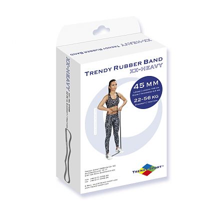 Trendy Rubber Band Fitnessband Extra-Schwer/ Blau von Trendy Sport