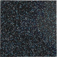 TRENDY SPORT Bodenmatte Rubber Flooring Fora schwarz/weiß/blau 2 cm von TRENDY SPORT