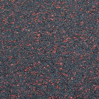 TRENDY SPORT Bodenmatte Rubber Flooring Segura 1000 schwarz/rot 2,0 cm von TRENDY SPORT