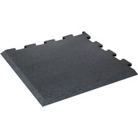 TRENDY SPORT Bodenmatte Rubber Interlocking Flooring Fina 1100 Eckstück schwarz 2,0 cm von TRENDY SPORT