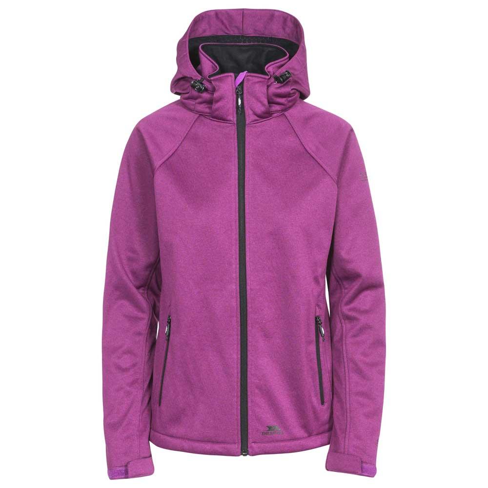 Trespass Angela Tp75 Softshell Jacket Lila 2XS Frau von Trespass