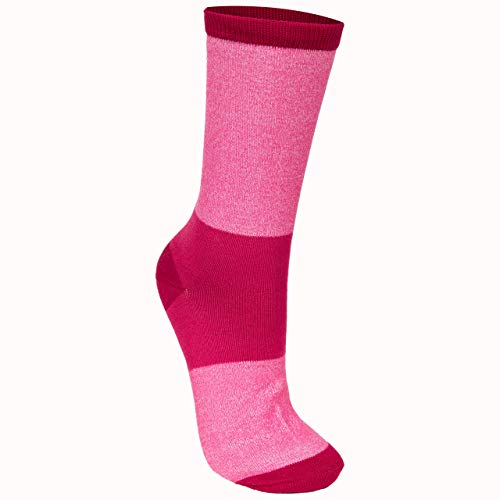 Trespass Cool, Cerise, 3/6, Socken für Damen, 36-39, Rosa / Pink von Trespass