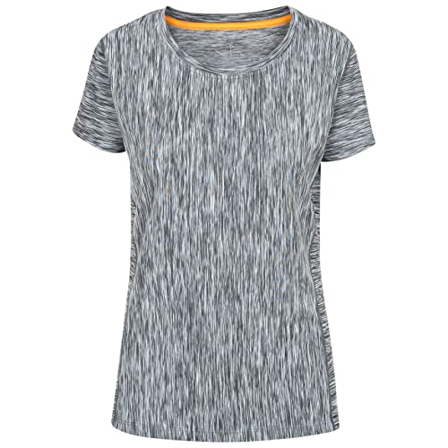 Trespass Damen Schnelltrocknendes T-shirt Mit Reflektierenden Details Daffney, Grey Marl, XS, FATOTSN10003_GRMXS von Trespass