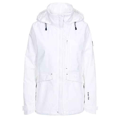 Trespass Damen Voyage wasserdichte Regenjacke mit verdeckter Kapuze von Trespass