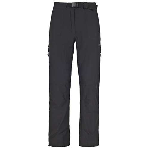 Trespass Escaped, Black, L, Schnelltrocknende Stretch Hose mit UV-Schutz für Damen, Large, Schwarz von Trespass