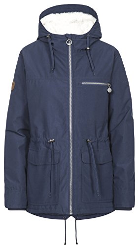 Trespass Forever, Navy, L, Wasserdichte Jacke für Damen, Large, Blau von Trespass