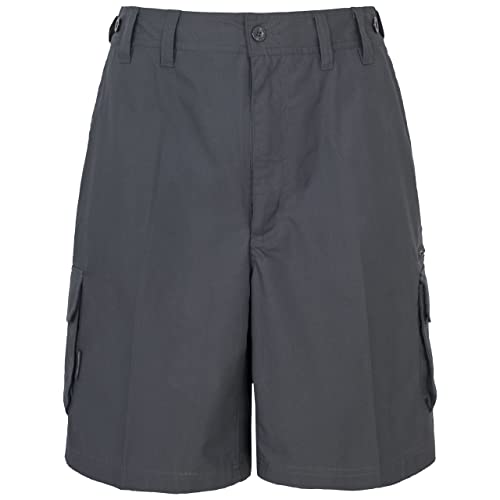 Trespass Gally, Graphite, L, Shorts mit UV-Schutz für Herren, Large, Grau von Trespass