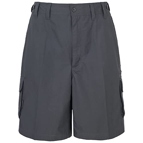 Trespass Gally, Graphite, M, Shorts mit UV-Schutz für Herren, Medium, Grau von Trespass