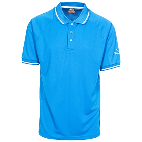 Trespass Herren Bonington M ckenschutz T Shirt mit UV Schutz, Leuchtendes Blau, XXL EU von Trespass