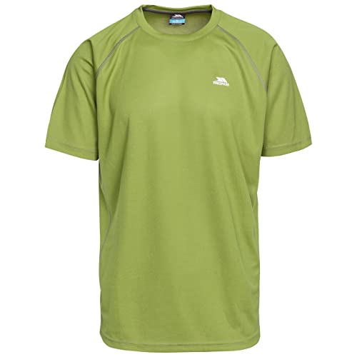 Trespass Herren Schnelltrocknendes T-shirt Debase, Cedar Green, XXS, MATOTSL10012_CDGXXS von Trespass