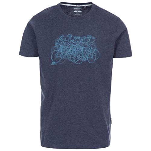 Trespass Herren T-Shirt Wicky Ii Quick Dry XX-Small Marineblau von Trespass
