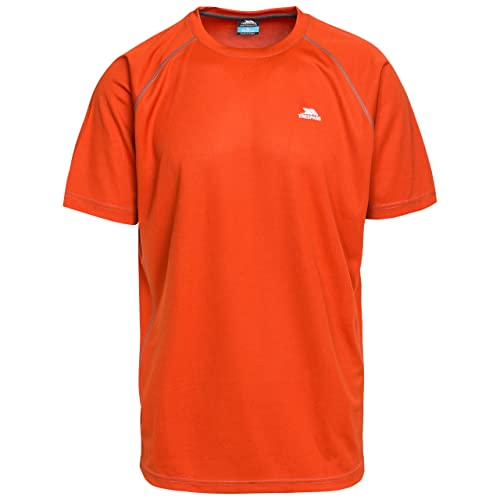 Trespass Herren T-shirt Debase, Bt Orange, XXS, MATOTSL10012_BT1XXS von Trespass