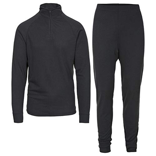 Trespass Herren unite360 1 x Base Layer Set S Black X von Trespass