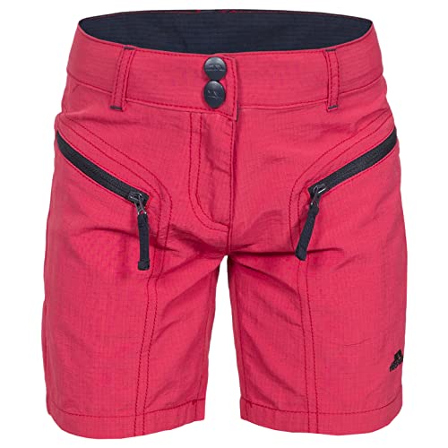 Trespass Josie, Raspberry, 5/6, Wasserabweisende Shorts mit UV-Schutz für Kinder / Kleinkinder / Mädchen 2-12 Jahre, 5-6 Jahre, Pink/Rosa von Trespass