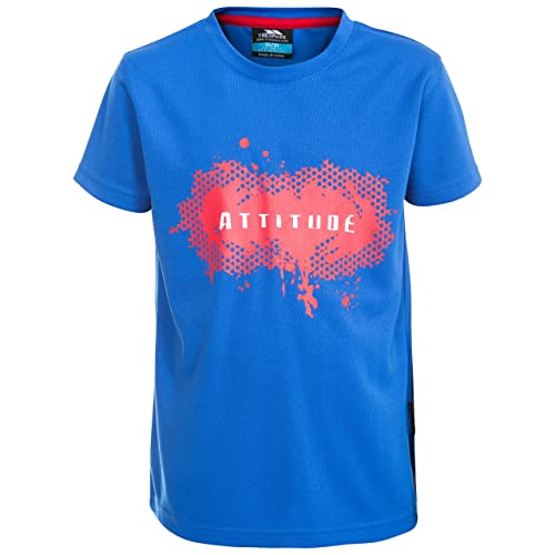 Trespass Jungen T-shirt Mit Aufdruck Declare, Blue, 3/4, MCTOTSN10002_BLU3/4 von Trespass
