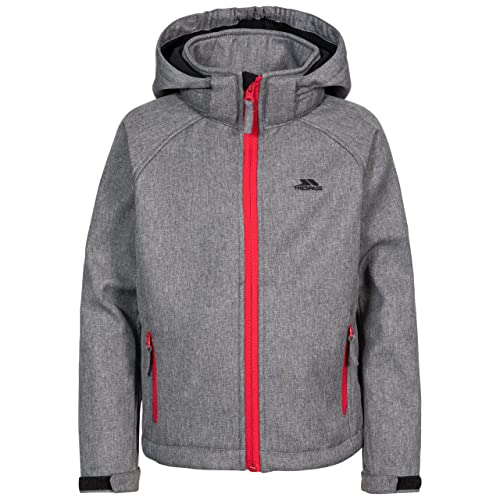 Trespass Jungen Softshell-jacke TOMMASO, storm grey textured, 2/3, MCJKSSN20002_STT2/3 von Trespass