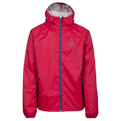 Trespass Rocco II, Red, XXL, Wasserdichte Jacke für Herren, XX-Large / 2XL / 2X-Large, Rot von Trespass