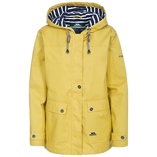 Trespass Seawater, Gold, XS, Wasserdichte Jacke für Damen, X-Small, Gelb von Trespass