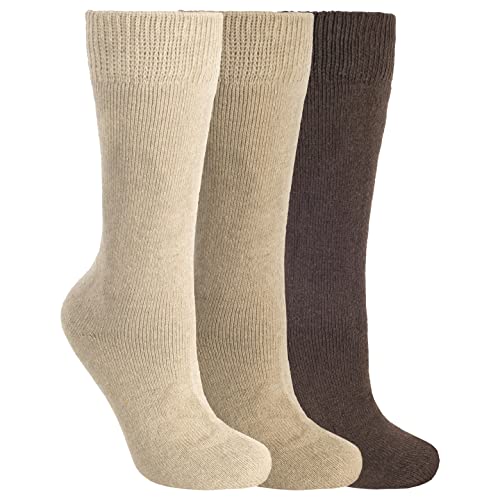 Trespass Sliced, Stone / Fawn / Brown, 4-7, Leichte Socken (2 Paar pro Packung) für Herren, 38-41, Braun/Grau/Beige von Trespass