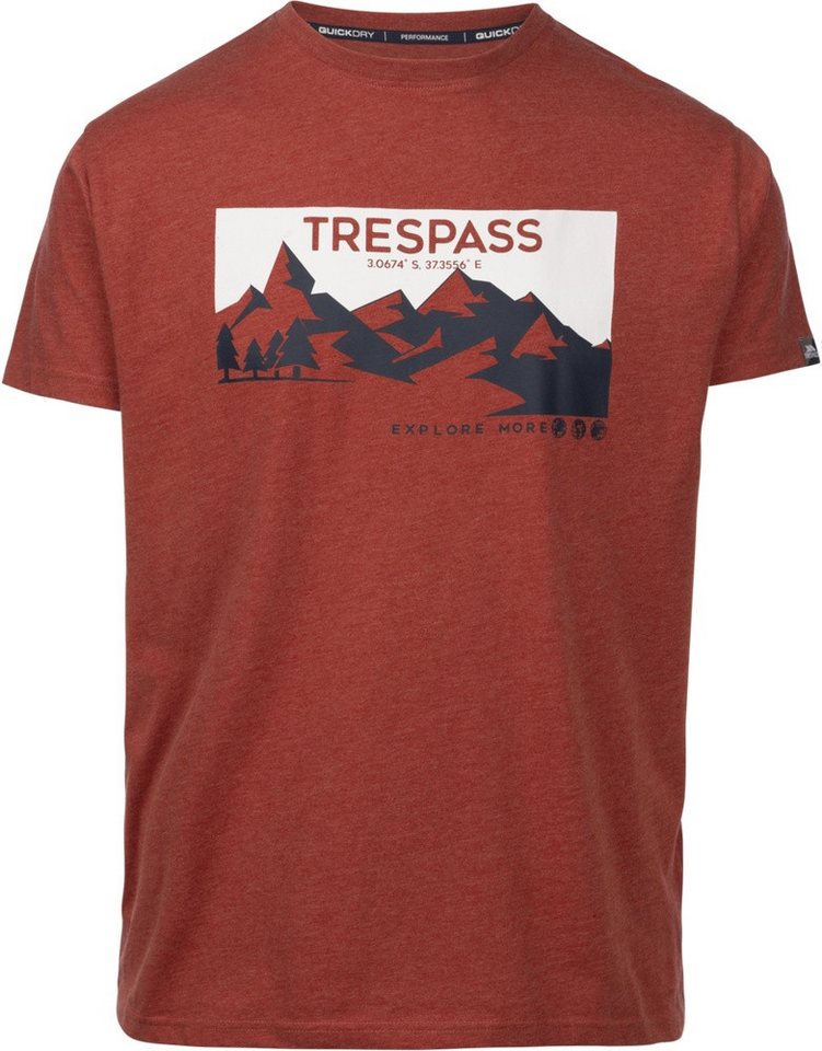 Trespass T-Shirt Nottaway Casual Printed Tshirt von Trespass