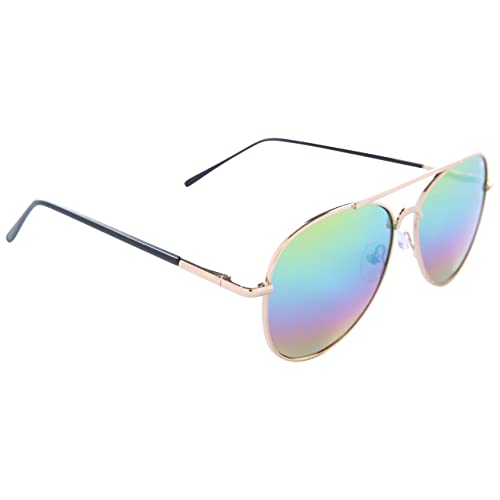 Trespass Unisex Kinder Hologram Sonnenbrille, Goldfarbenes Metall, Nicht zutreffend von Trespass