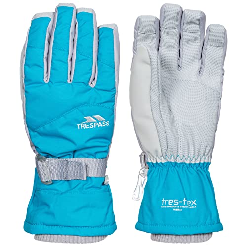 Trespass Vizza II, Marine, XL, Wasserdichte Gepolsterte Handschuhe für Damen, X-Large, Blau von Trespass