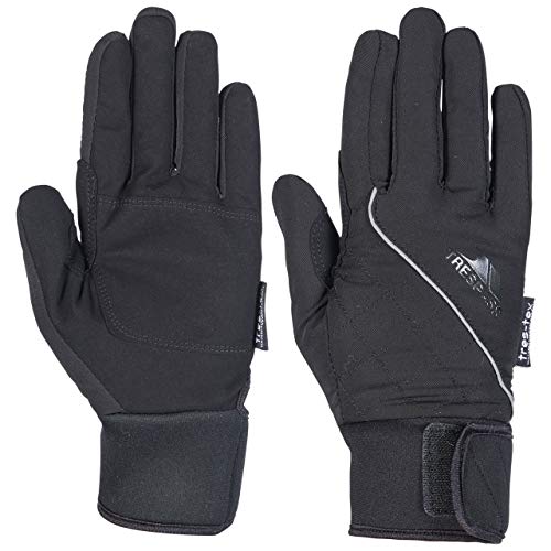 Trespass Whiprey, Black, L, Wasserdichte Handschuhe für Damen, Large, Schwarz von Trespass