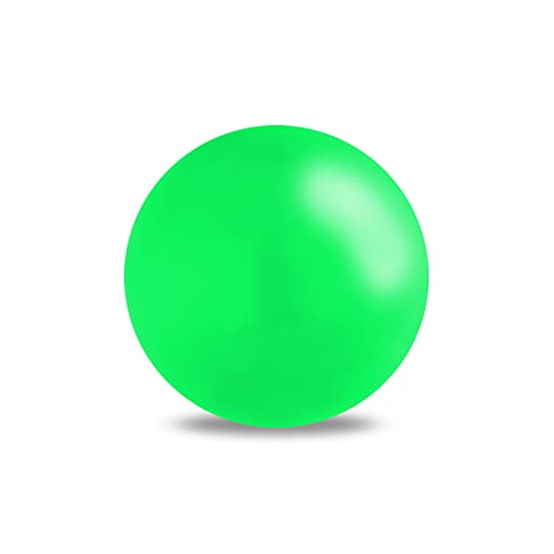 Treuheld® Kunststoff Piercing Kugel mit Gewinde | Farbe: Grün | Größe: 1,2 x 4 mm von Treuheld