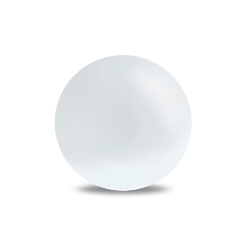 Treuheld® Kunststoff Piercing Kugel mit Gewinde | Farbe: Weiß | Größe: 1,2 x 2,5 mm von Treuheld