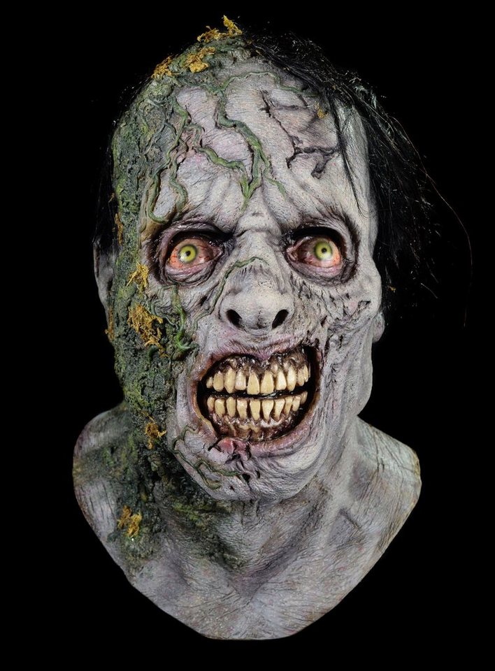 Trick or Treat Verkleidungsmaske The Walking Dead Moos Zombie, Handbemalte Latexmaske aus 'The Walking Dead' von Trick or Treat