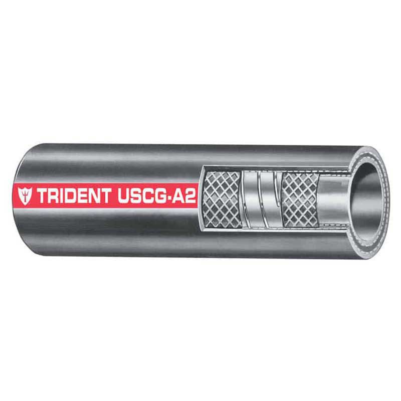 Trident Marine A2 15.2 M Fuel Hose Silber 38.1 mm von Trident Marine