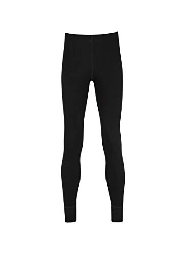 Trigema Herren Lange Ski/Sport Unterhose Thermounterwäsche-Unterteil, Schwarz (schwarz 008), X-Large von Trigema