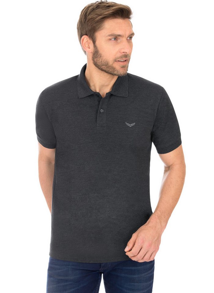 Trigema Poloshirt TRIGEMA Poloshirt DELUXE Piqué (1-tlg) von Trigema