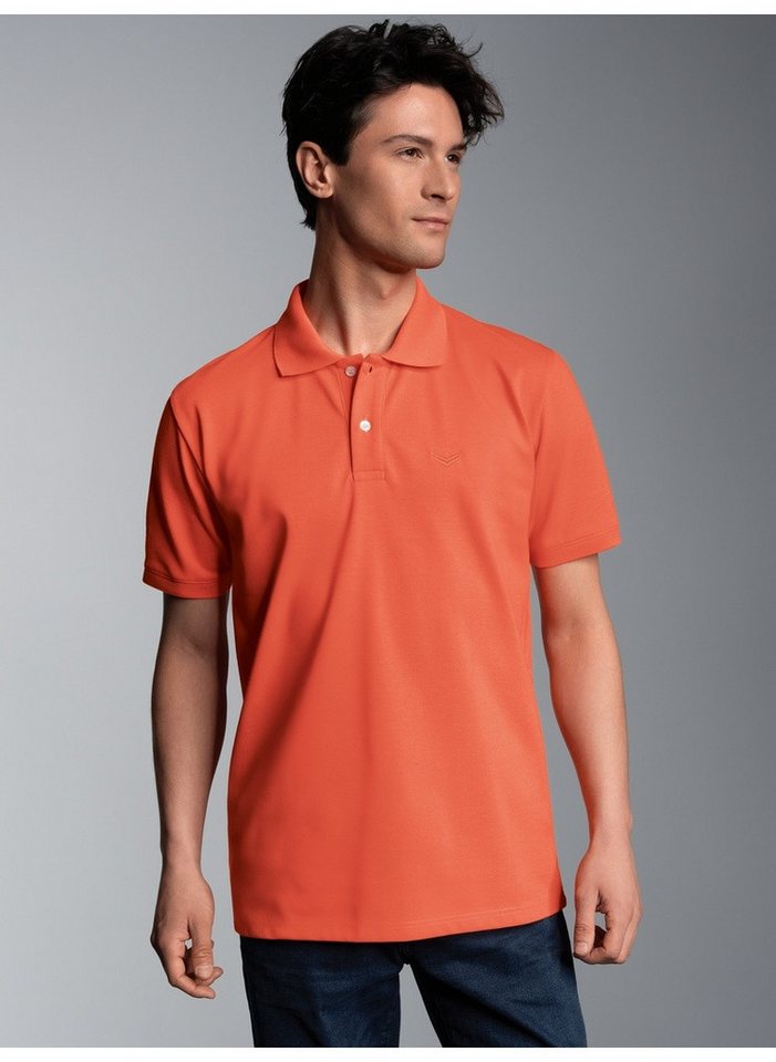 Trigema Poloshirt TRIGEMA Poloshirt DELUXE Piqué (1-tlg) von Trigema