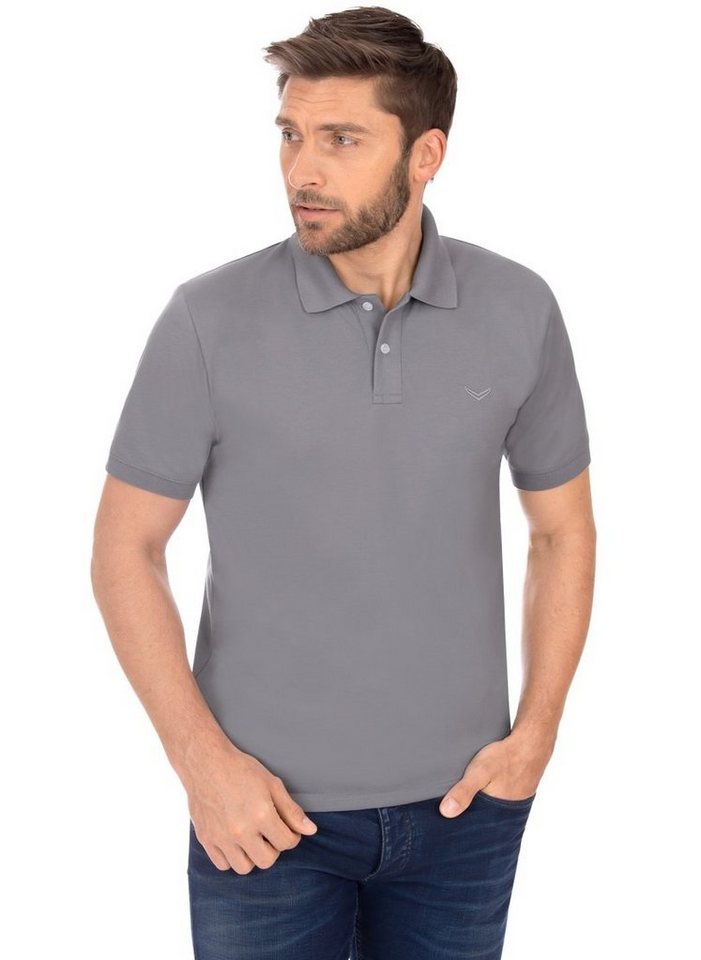 Trigema Poloshirt TRIGEMA Poloshirt DELUXE Piqué (1-tlg) von Trigema