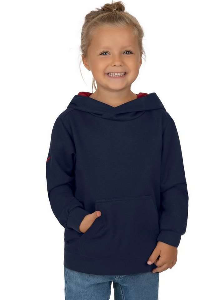 Trigema Sweatshirt TRIGEMA Kapuzenpullover mit Kängurutasche von Trigema
