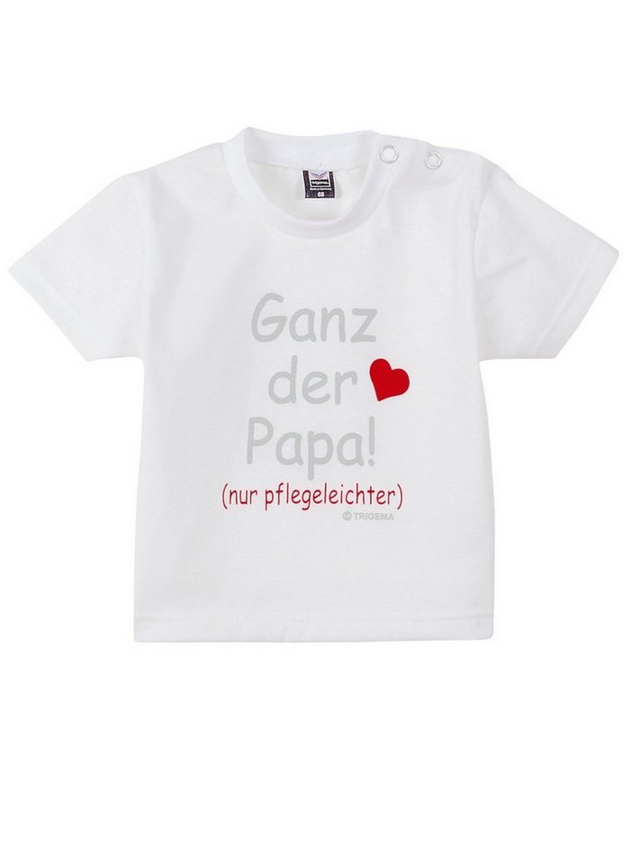 Trigema T-Shirt TRIGEMA T-Shirt Papas Liebling (1-tlg) von Trigema