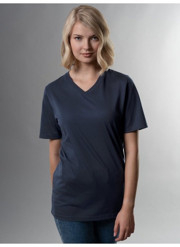 Trigema T-Shirt TRIGEMA V-Shirt DELUXE Baumwolle (1-tlg) von Trigema