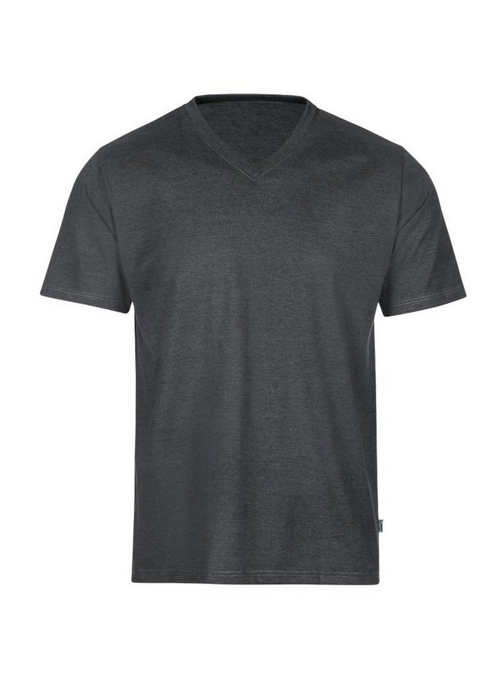 Trigema T-Shirt TRIGEMA V-Shirt DELUXE Baumwolle von Trigema