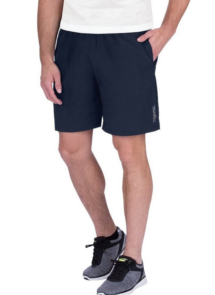 Trigema Jerseyhose TRIGEMA Sport-Shorts mit Innenslip aus Netz (1-tlg) von Trigema