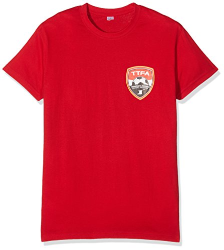Trinidad und Tobago ttfalgr T-Shirt Fußball L rot von Trinidad et Tobago