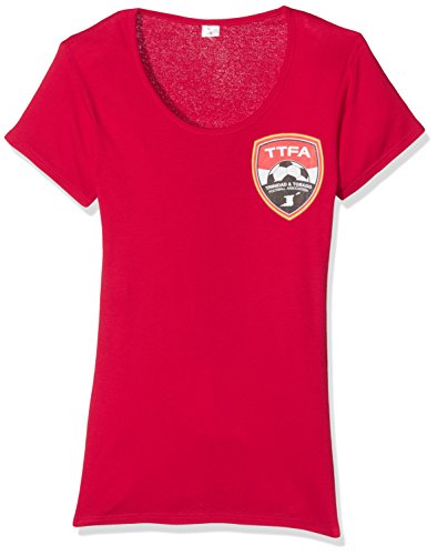 Trinidad und Tobago ttfawlgr T-Shirt Fußball L rot von Trinidad et Tobago