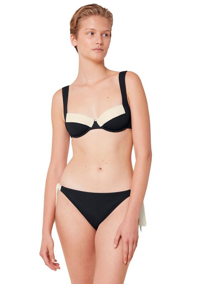 Triumph Balconette-Bikini-Top Summer Glow W 02 sd, Struktur-Piqué von Triumph