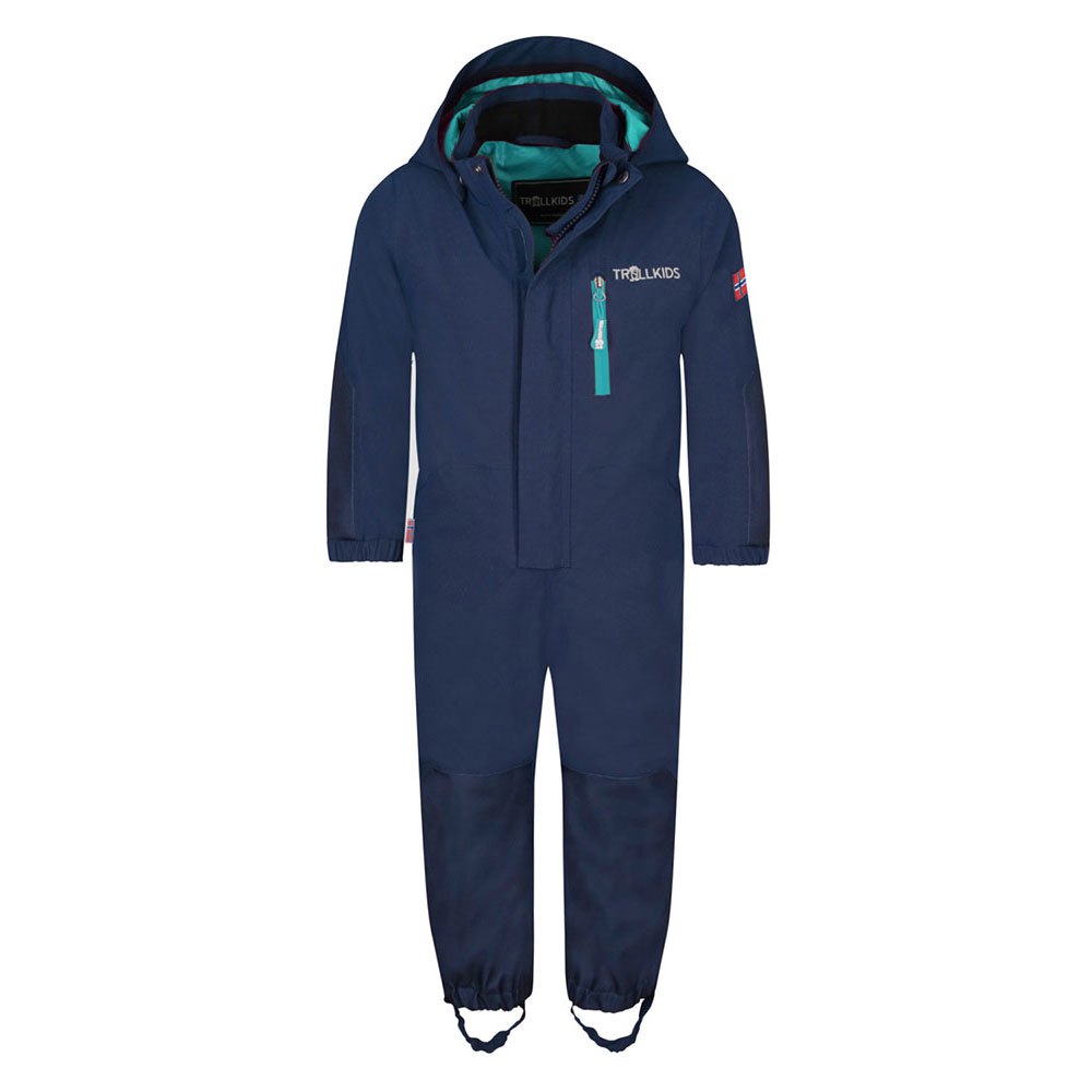 Trollkids Bergen Snowsuit Blau 116 cm Junge von Trollkids