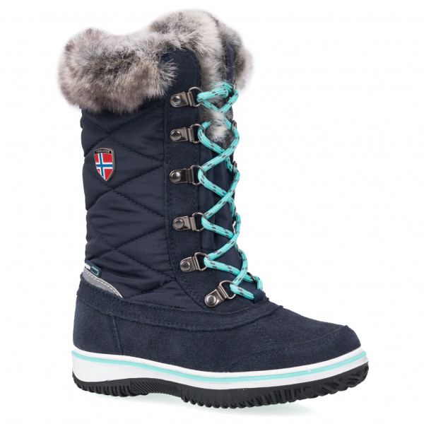 Trollkids - Girl's Holmenkollen Snow Boots - Winterschuhe Gr 28 blau von Trollkids