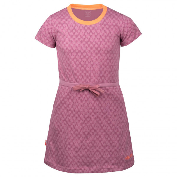 Trollkids - Girl's Noresund Dress - Kleid Gr 104 rosa von Trollkids